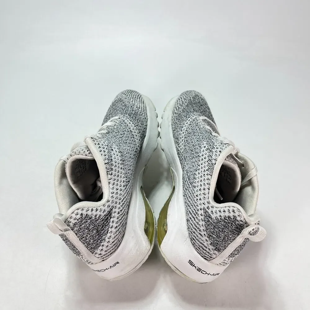 Skechers Skech-Air Extreme Not Alone White Black Sneakers 12921 Women's Size 7